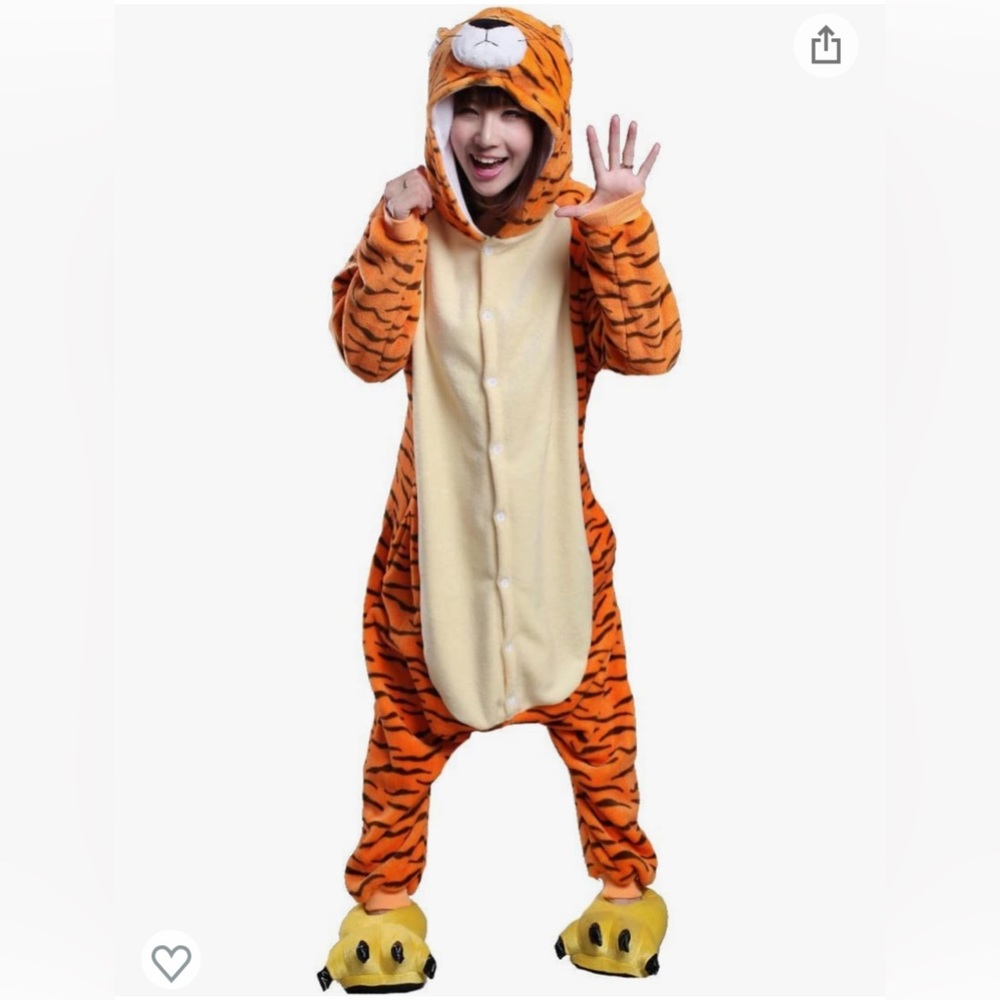 unisex tiger costume